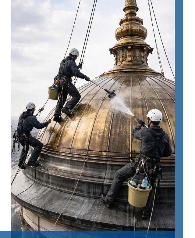 Мойка куполов и шпилей в Ростове от 8210 р. - заказать | ВЫСОТНИК-Рсв