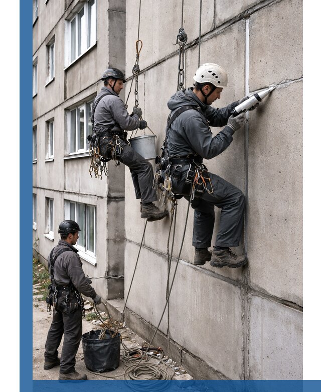 Герметизация межпанельных швов в Ростове с гарантией герметичности