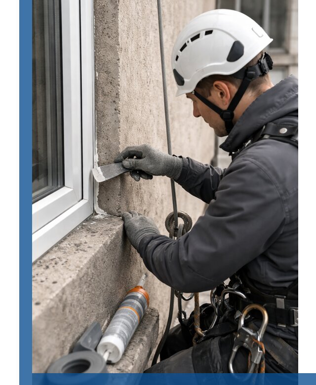 Герметизация монтажных швов окон в Ростове с гарантией качества