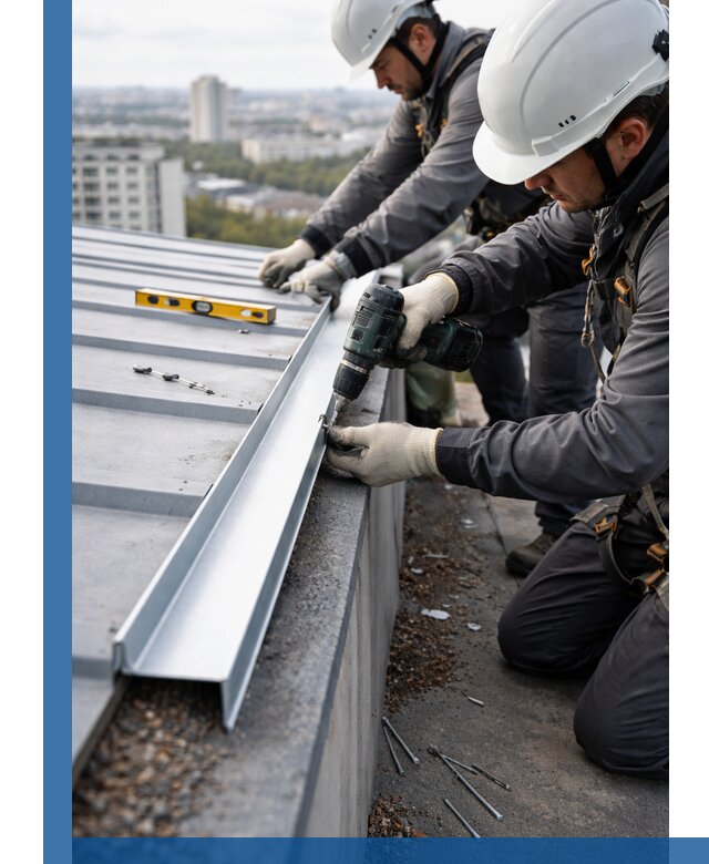 Монтаж капельника на кровле в Ростове с гарантией качества
