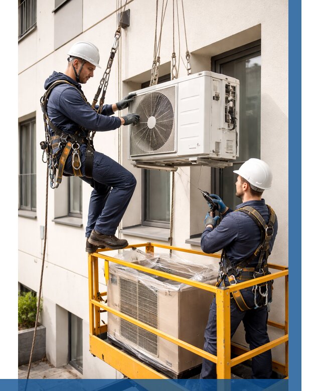 Демонтаж внешнего блока кондиционера в Ростове от 3592 р. | ВЫСОТНИК-Рсв