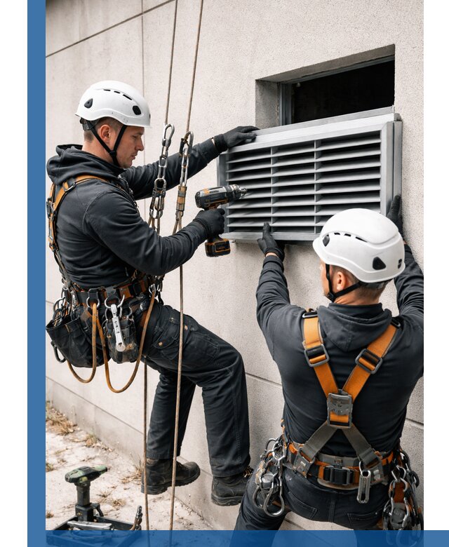 Монтаж вентиляционных решеток в Ростове профессиональный сервис