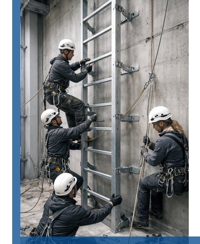 Монтаж металлических лестниц в Ростове под ключ со гарантией