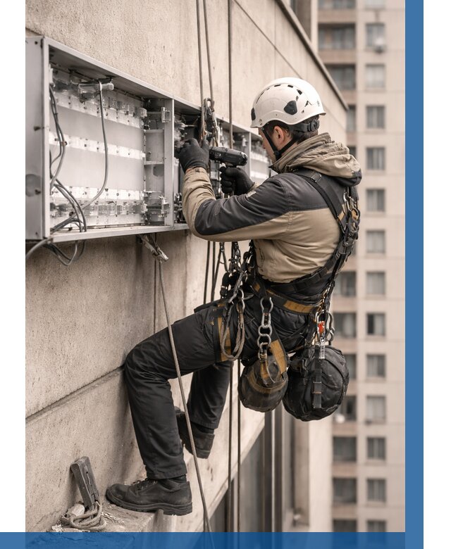 Ремонт вывески на высоте в Ростове от 4618 р. | ВЫСОТНИК-Рсв