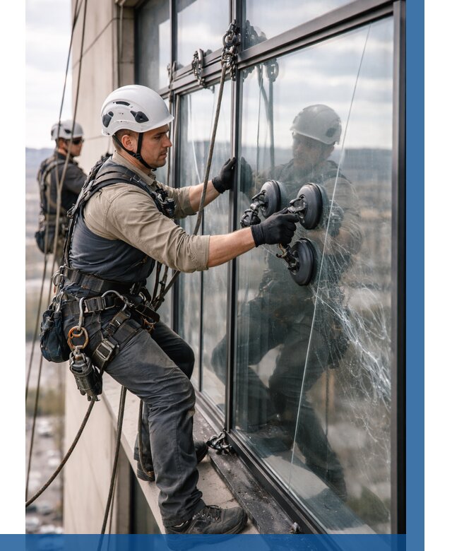 Замена стекла в витраже в Ростове под ключ от 8724 р. | ВЫСОТНИК-Рсв