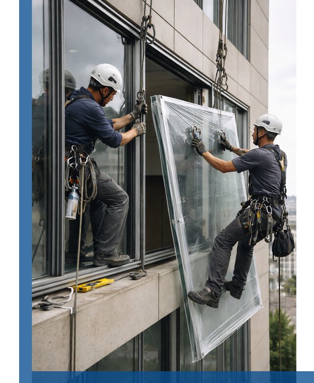 Профессиональная замена стекла в витраже в Ростове с гарантией