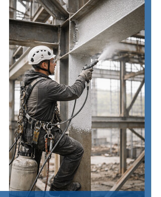 Огнезащита металлоконструкций от 770 р. | ВЫСОТНИК-Рсв в Ростове