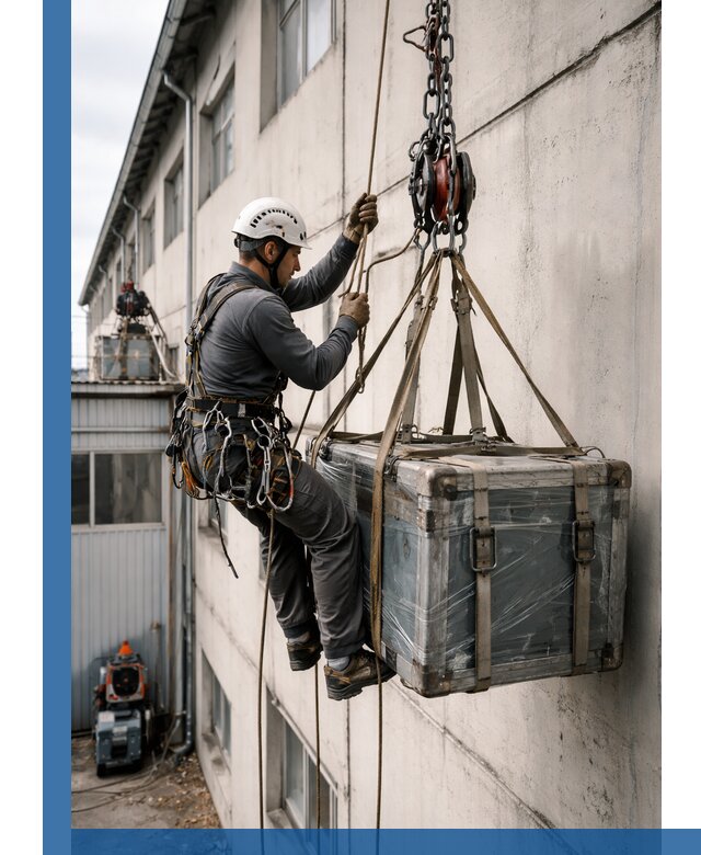 Подъем грузов на высоту в Ростове для промышленных объектов