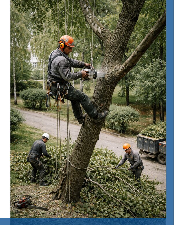 Кронирование деревьев в Ростове от 6671 р. | ВЫСОТНИК-Рсв