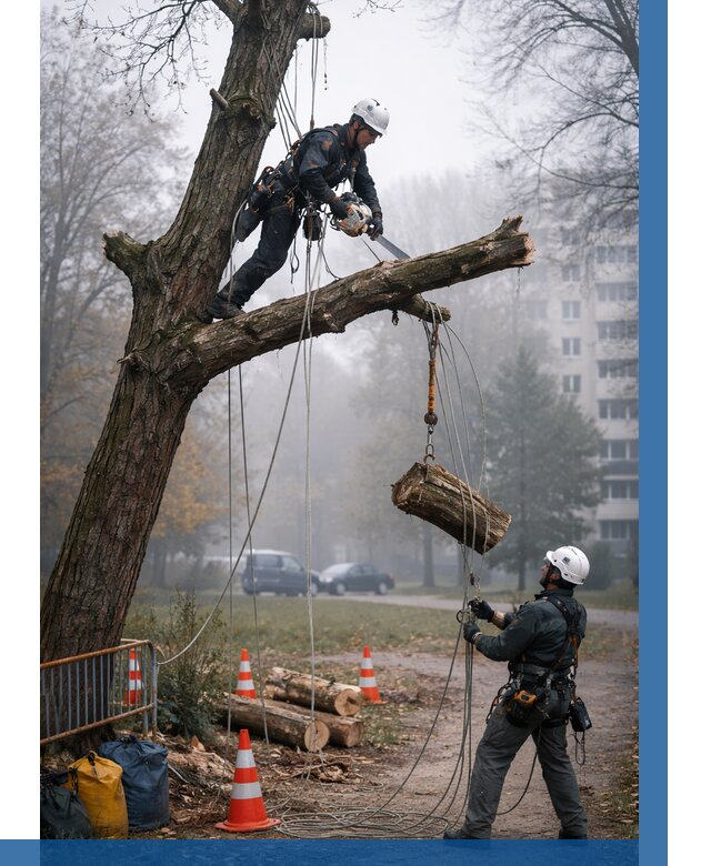 Удаление аварийных деревьев в Ростове от 15395 р. | ВЫСОТНИК-Рсв