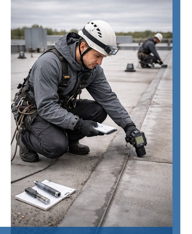 Обследование кровли на протечки в Ростове от 4618 р. | ВЫСОТНИК-Рсв