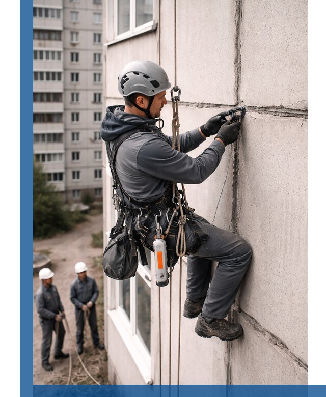 Обследование межпанельных швов и герметизация в Ростове