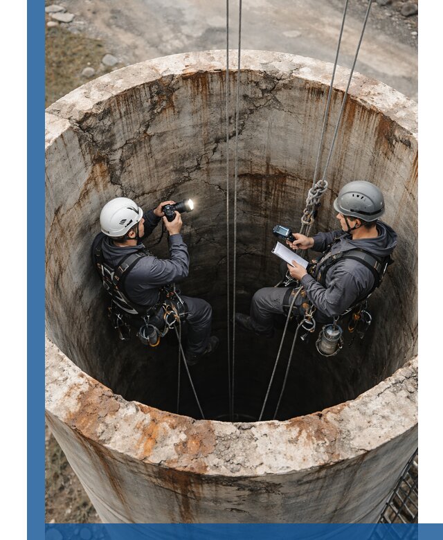 Обследование дымовой трубы: диагностика и оценка состояния в Ростове