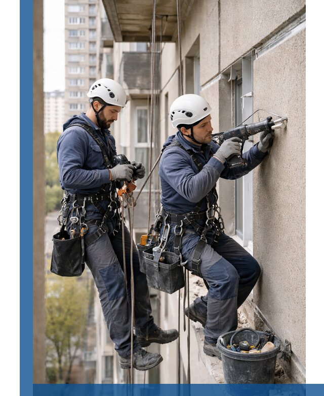 Промышленные альпинисты высотные работы и монтаж в Ростове